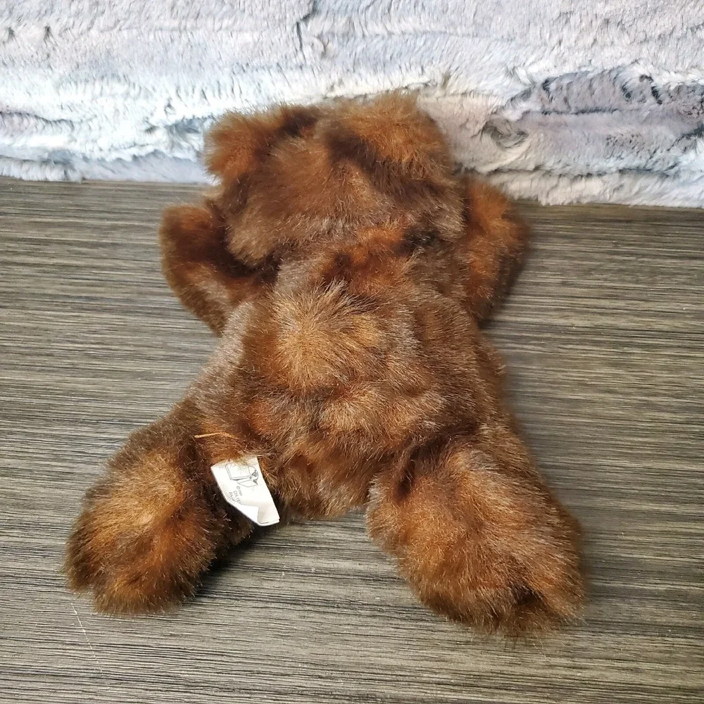 Purr-fection by MJC Brown Bear Minky Plush 8